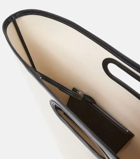 Alaïa Folded Large canvas tote bag 3