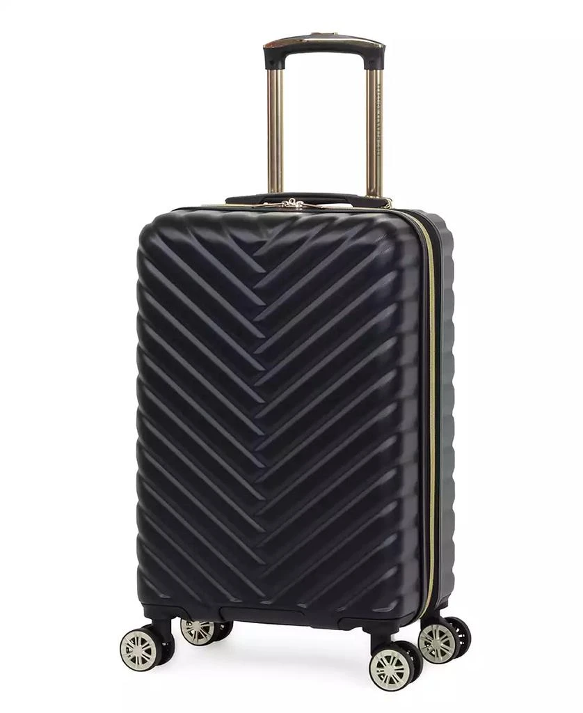Kenneth Cole Madison Square Hardside Chevron Expandable Luggage, 2-Piece 20" Carry-On and Tote 3