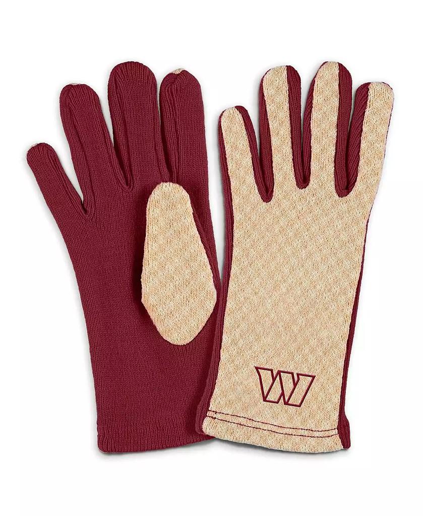 WEAR by Erin Andrews Women's Washington Commanders Tonal Scarf Glove Set