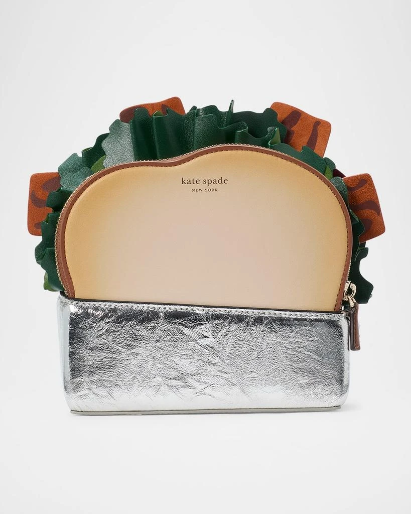 Kate Spade glamwich embellished leather sandwich crossbody bag 5