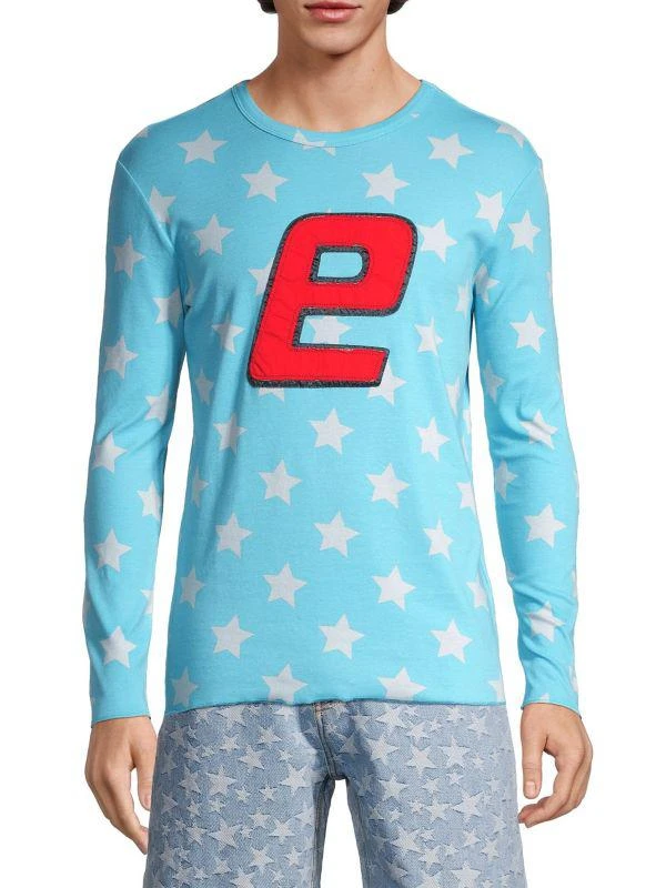 ERL Star Print Thermal Long-Sleeve Unisex T-Shirt 5