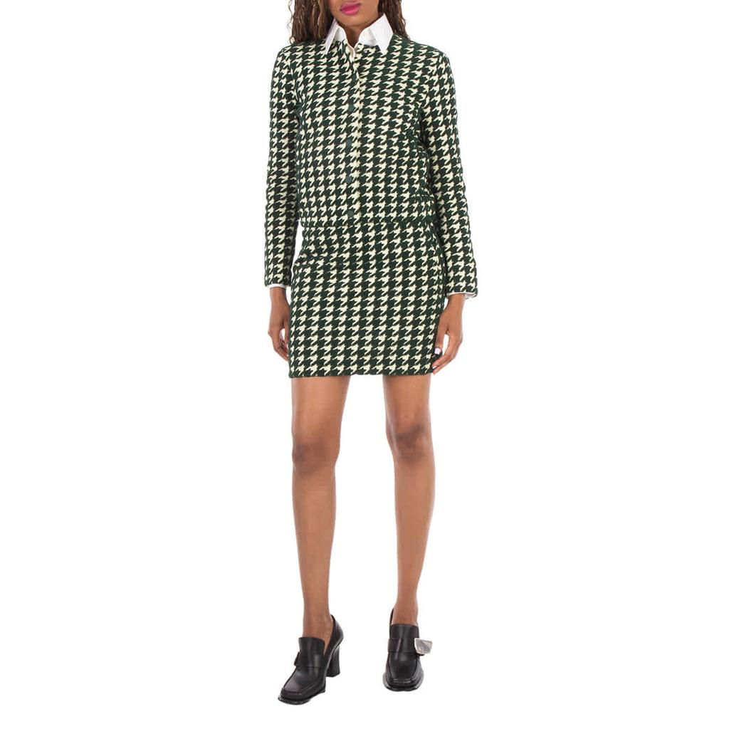 Burberry Buttoned Up Fitted Cardigan