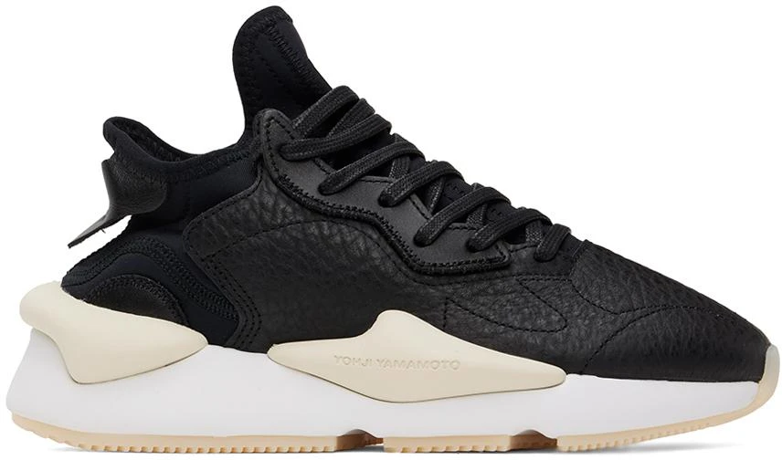 Y-3 Black Kaiwa Sneakers 1