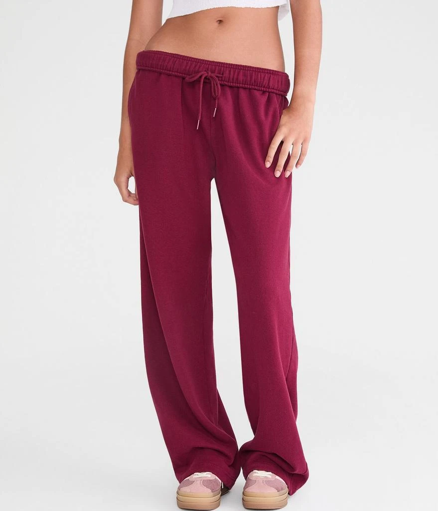 Aeropostale High-Rise Straight Leg Sweatpants 10