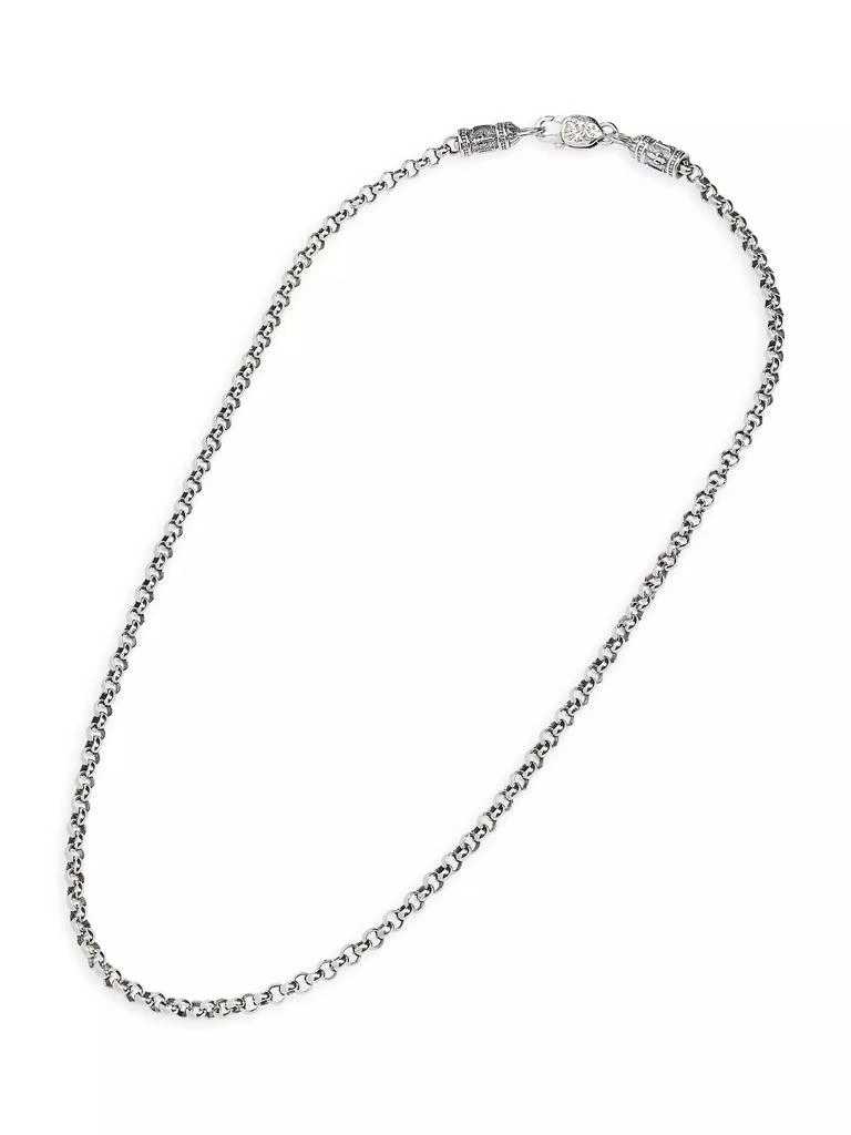 Konstantino Sterling Silver Rolo Chain Necklace 2
