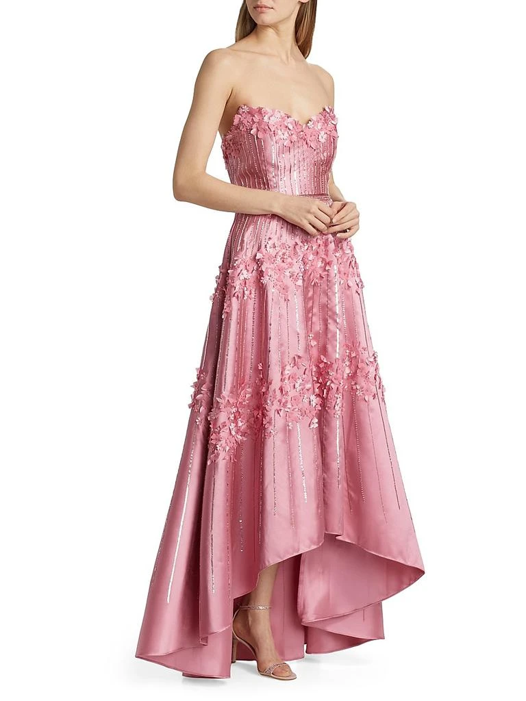 theia beaded dress Theia Women's Sloane Petal Tulle Cocktail Dress - Deep Sea