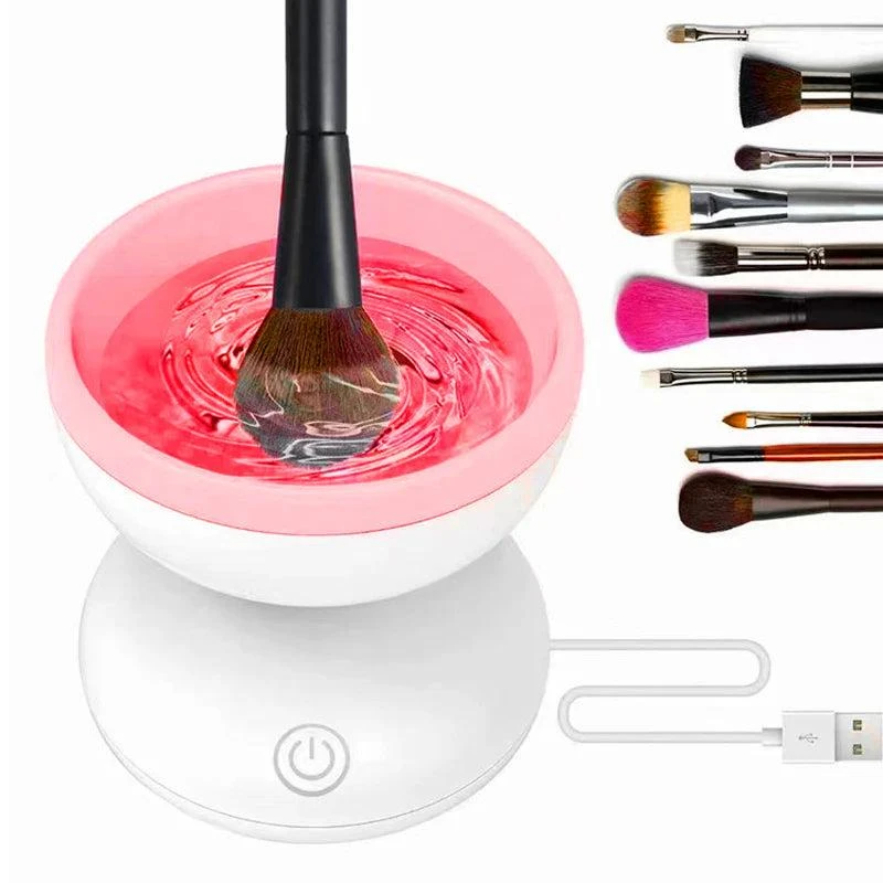 PROXXI Portable USB Makeup Brush Cleaner Machine Electric Cosmetic Brush Cleaning Washing Tools 2