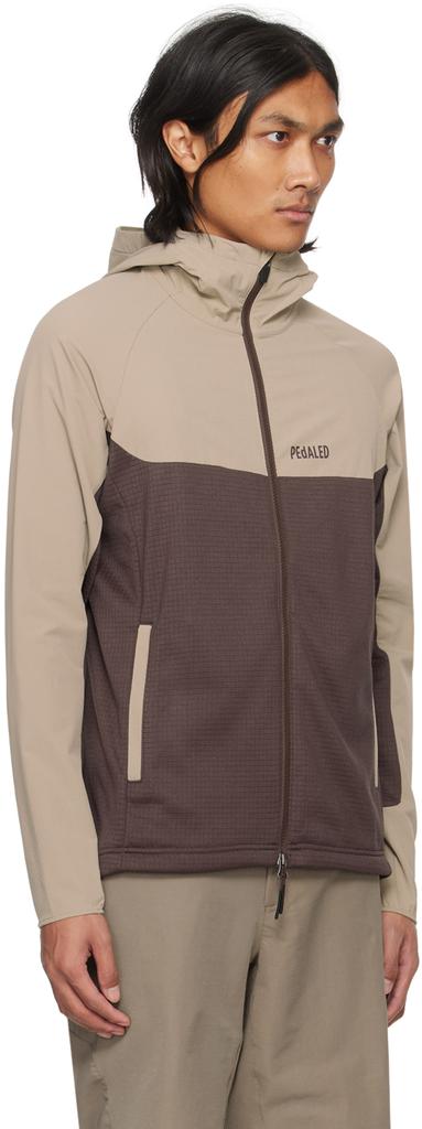 PEDALED Purple & Beige Jary Jacket