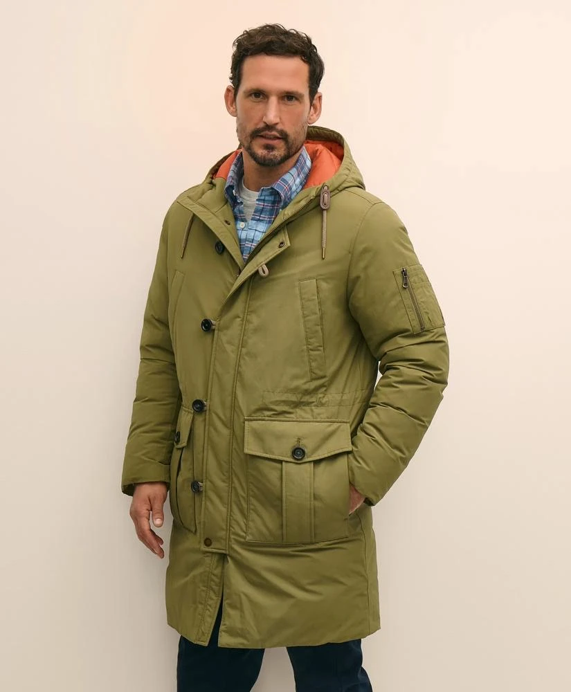 Brooks Brothers Water-Resistant Down Hooded Parka 2