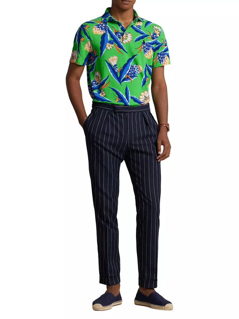 Ralph Lauren French Terry Floral Polo Shirt 2