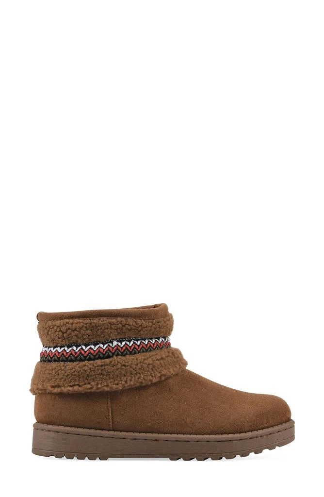White Mountain Icons Faux Shearling Trim Bootie 3