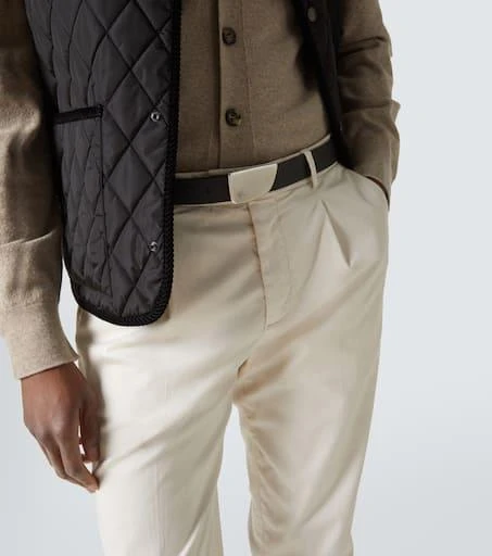 Burberry Shield EKD leather belt 2