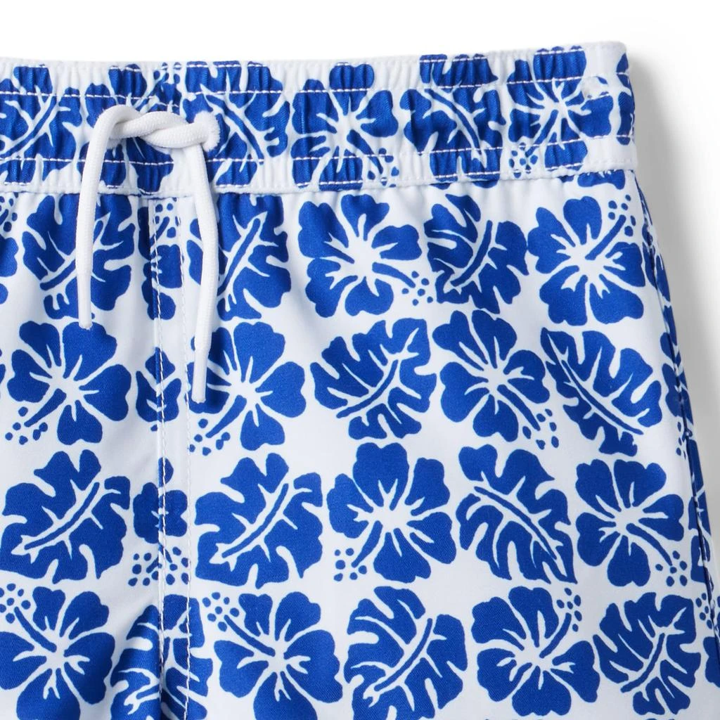 Janie and Jack Printed Swim Shorts (Toddler/Little Kids/Big Kids) 3