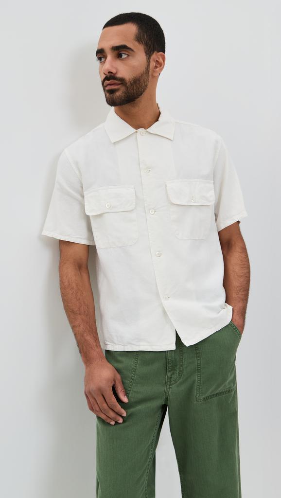 Knickerbocker Mar Cotton and Linen Shirt