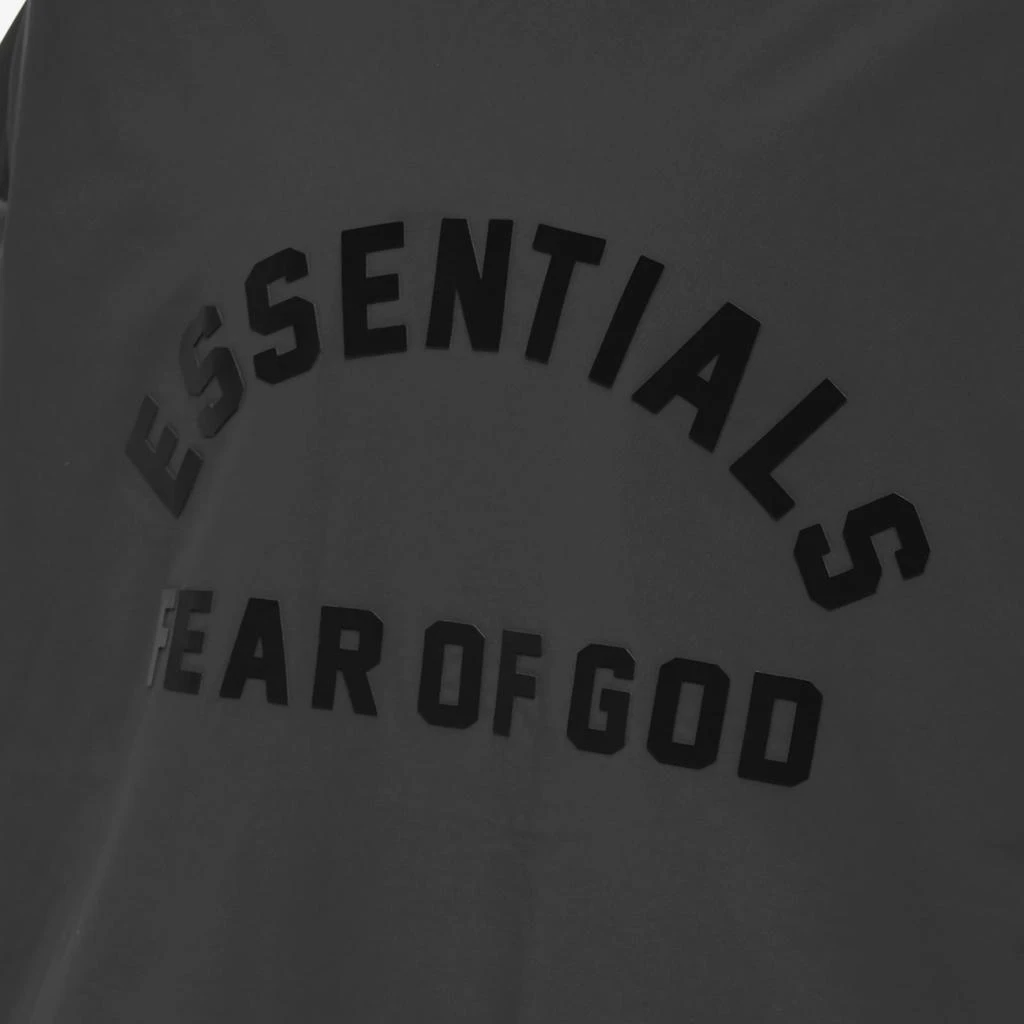 Essentials Fear of God ESSENTIALS Spring Fleece Hoodie - Ink & Jet Black 5