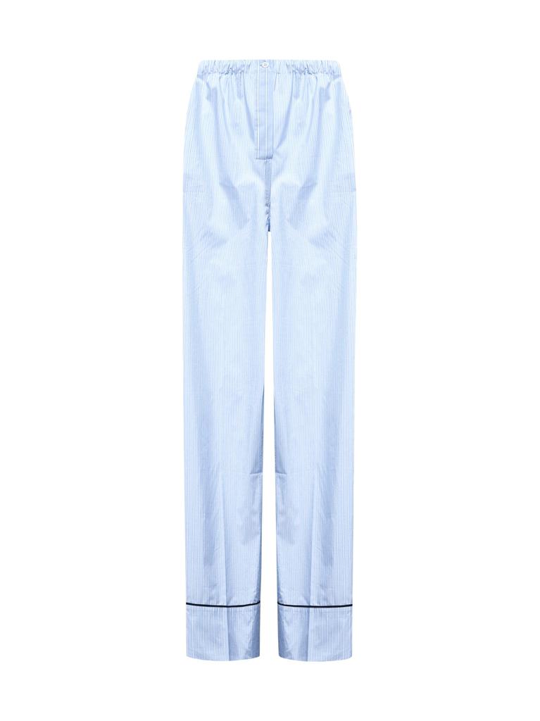 PRADA ABBIGLIAMENTO PRADA ABBIGLIAMENTO | Striped cotton trousers | Women | 38