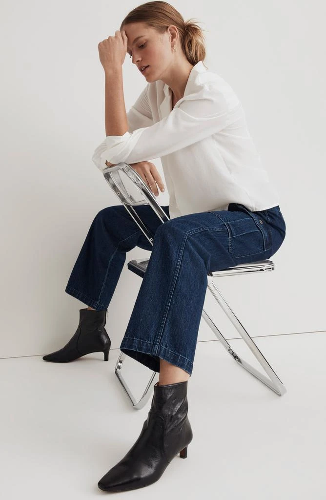 Madewell Low-Slung Straight Cargo Jeans 10