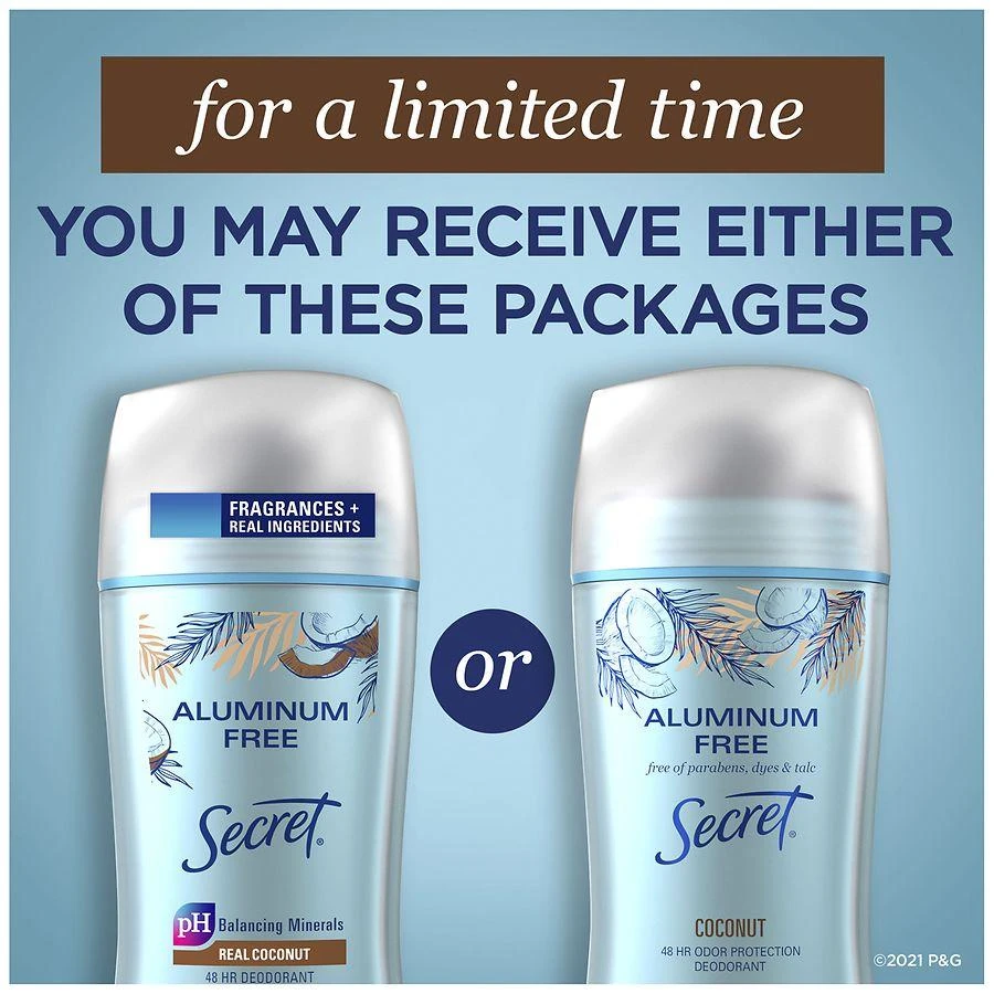 Secret Aluminum Free Deodorant 9