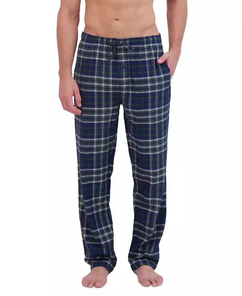 Hanes Men's Ultra Soft Plaid Flannel Pajama Pants 1