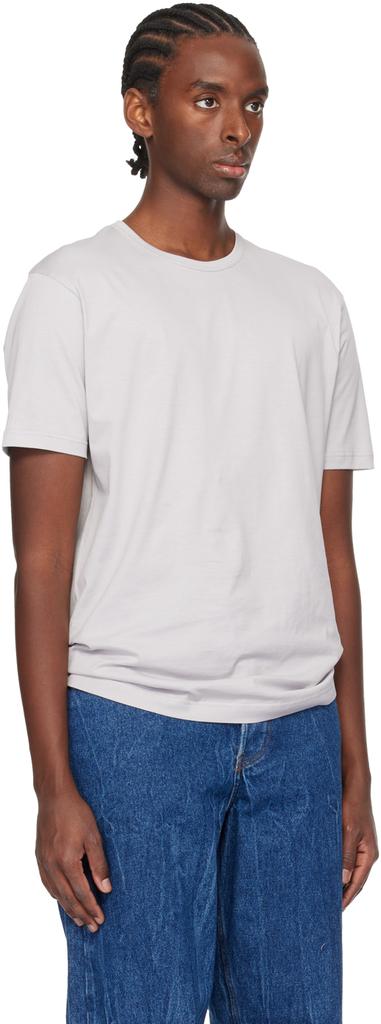 Sunspel Gray Classic T-Shirt