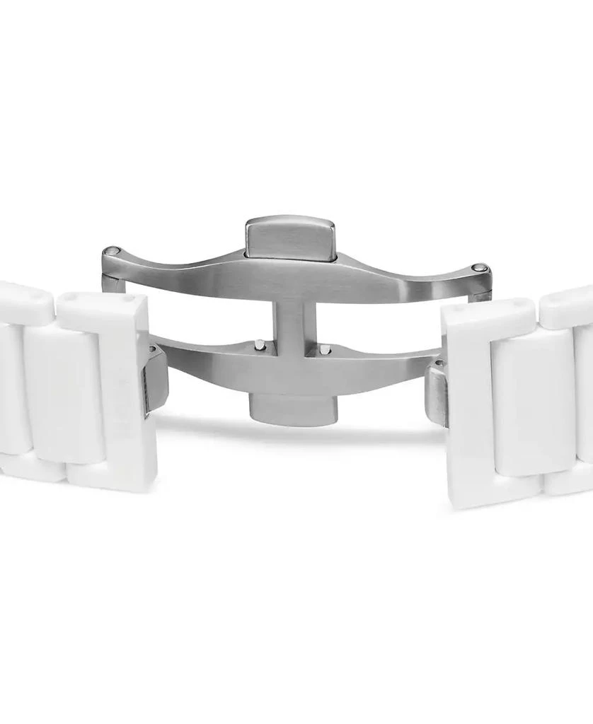 Rado Unisex Swiss Automatic True White High-Tech Ceramic Bracelet Watch 40mm 5