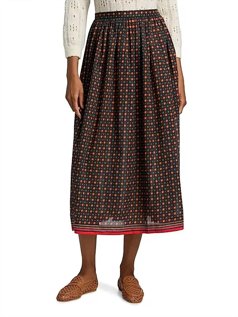 DÔEN Dôen - Marciette Floral Midi Skirt 1