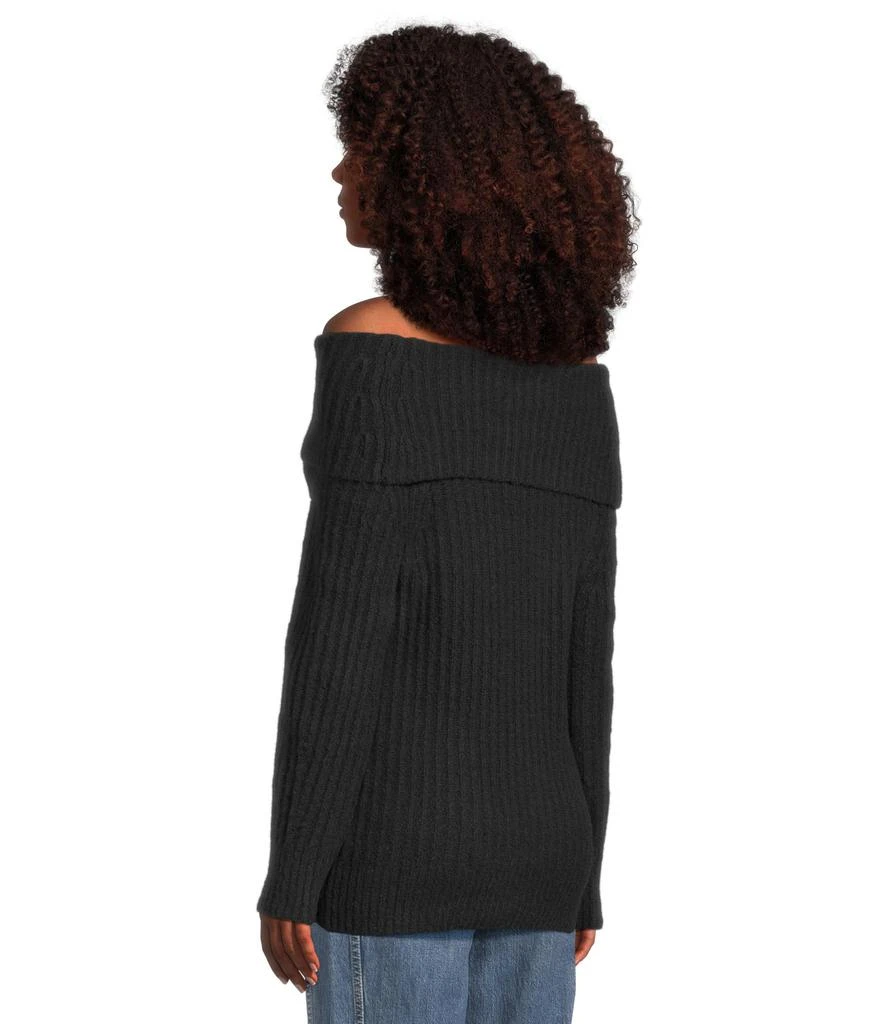 Madewell Marl Cozy Cotton Richmond Off-The-Shoulder 3