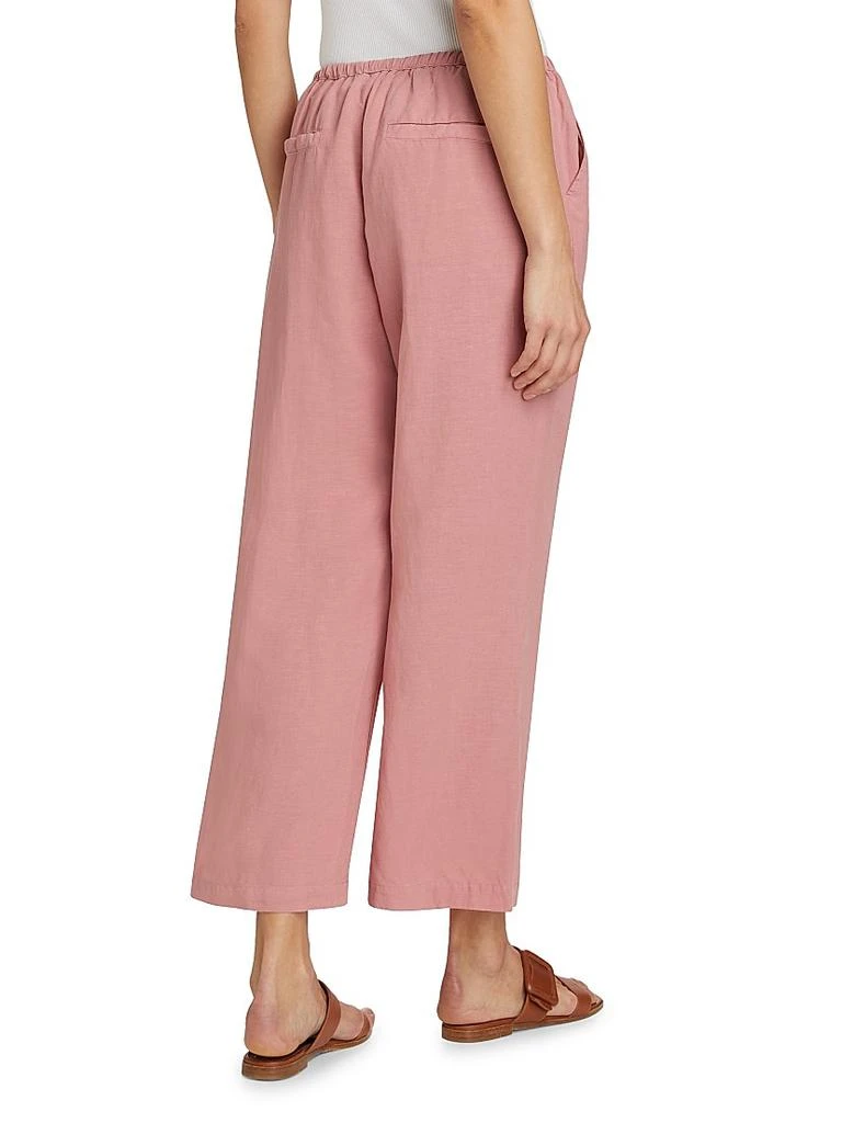 Splendid Linen-Blend Drawstring Pants 5