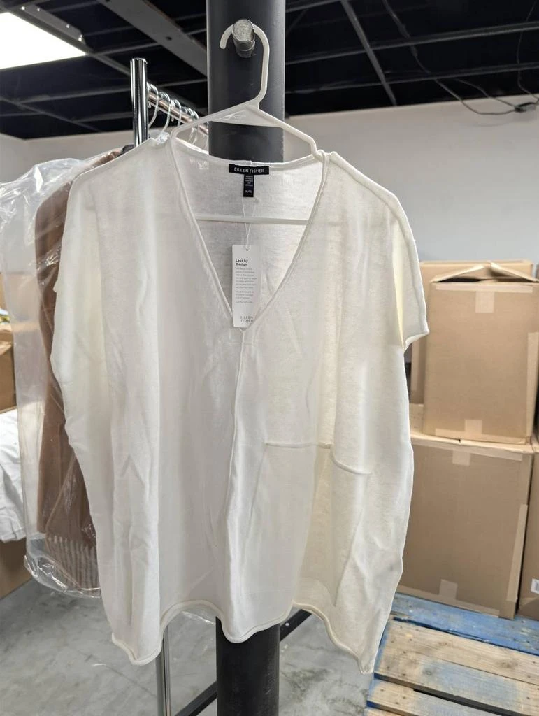 Eileen Fisher Eileen Fisher - EILEEN FISHER V-NK SLVLS BOX TOP