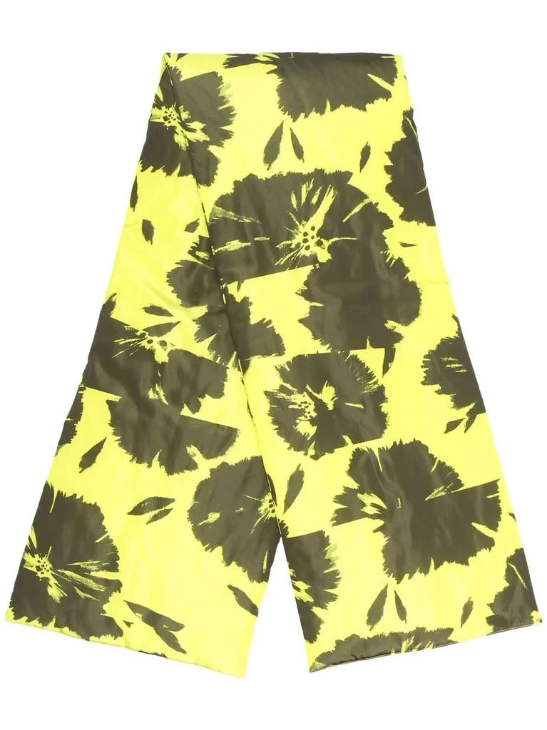 Nina Ricci floral-print padded scarf - women 1