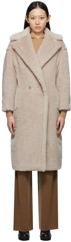 Max Mara Beige Teddy Bear Icon Coat 1