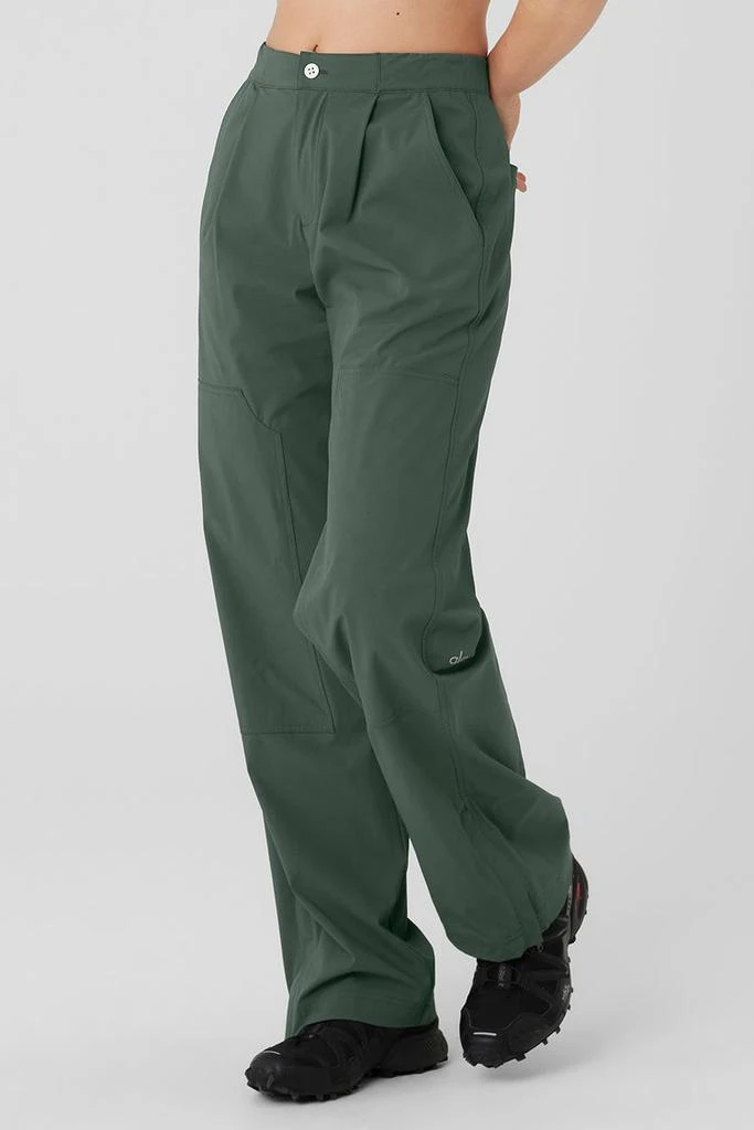 Alo Flip It Trouser - Dark Cactus 4