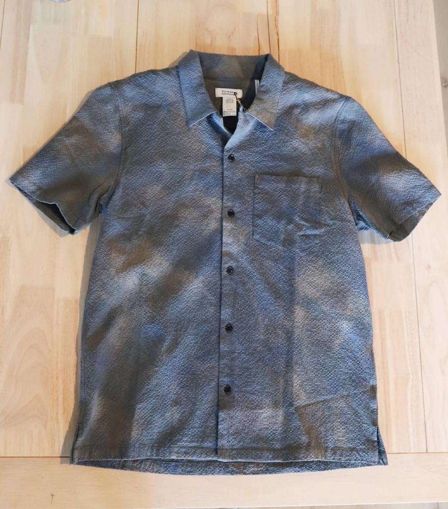 Unison Clothing Unison Clothing - Men's Seersucker Camp Camo Shirt