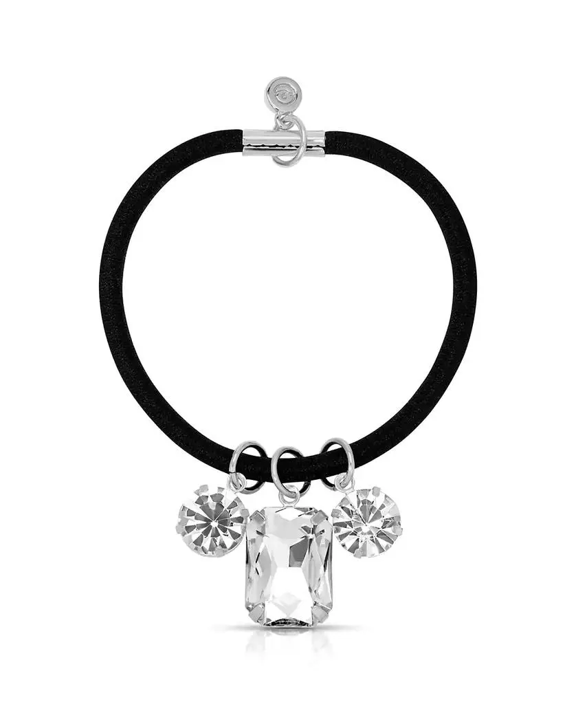 Ettika Jewelry Women's Crystal Dangle Hair Tie