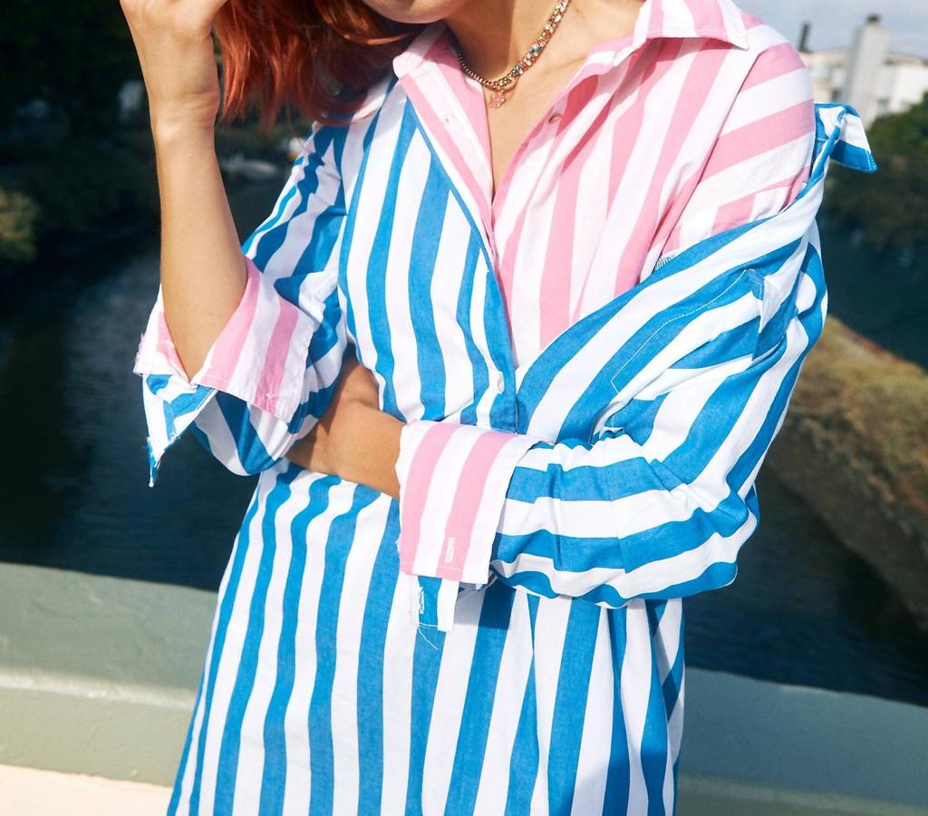 Sundry Sundry - Candy Striped Button Down Shirt