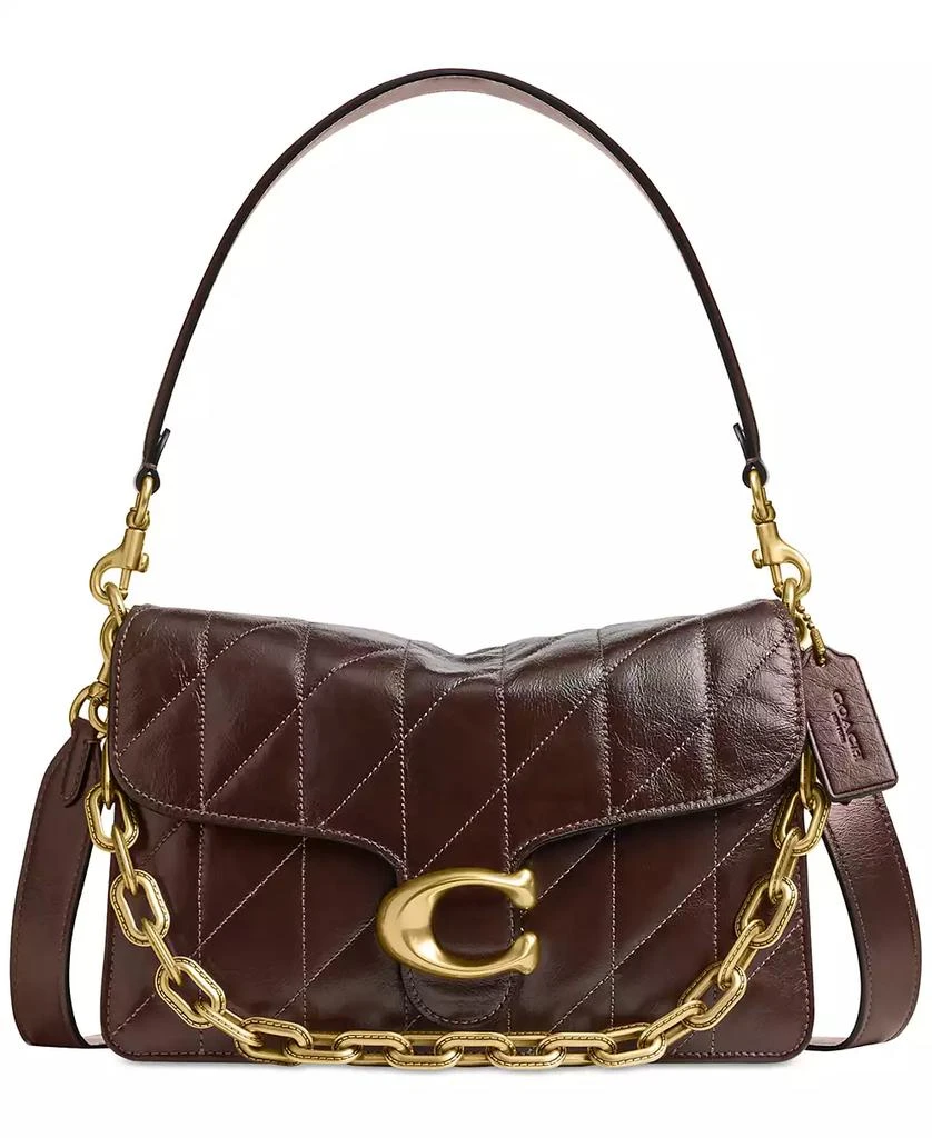 Coach Chain Tabby Medium Quilted Leather Shoulder Bag - Shoulder Bags ...