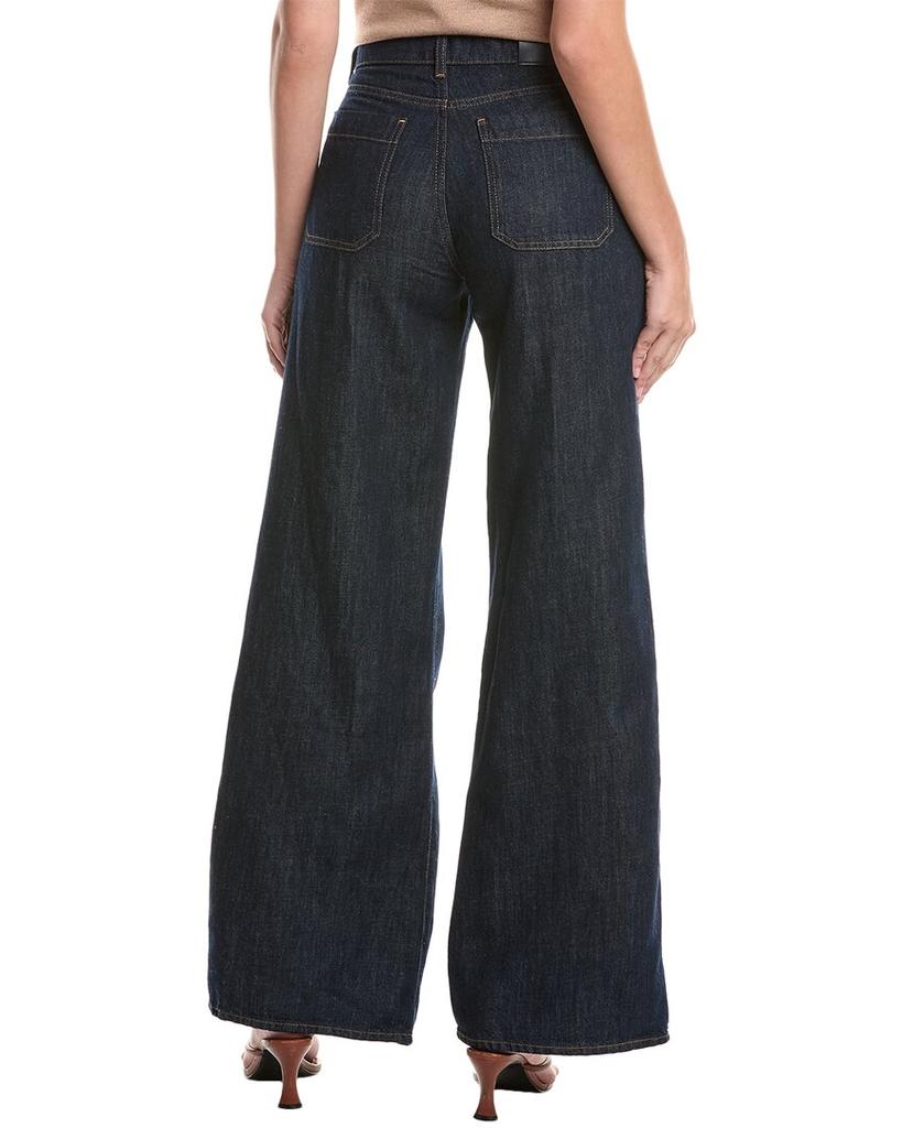 7 For All Mankind Lotta Blueberry Wide Leg Jean