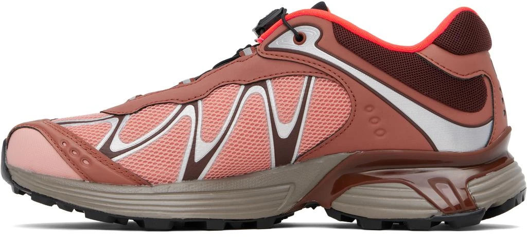 Salomon Burgundy & Pink XT-Whisper Sneakers 3