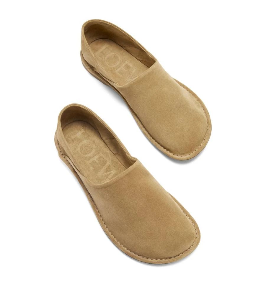 Loewe Suede Folio Slippers 2