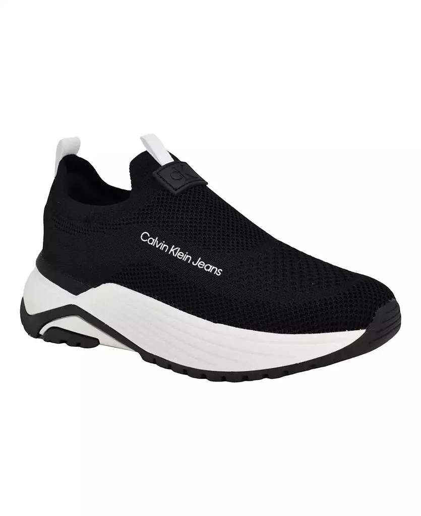 Calvin Klein Women's Alvea Knit Pull-On Sneakers 1