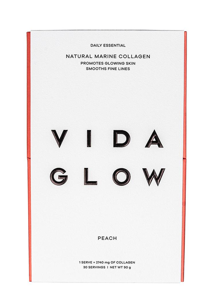 Vida Glow Natural Marine Collagen Sachets Peach