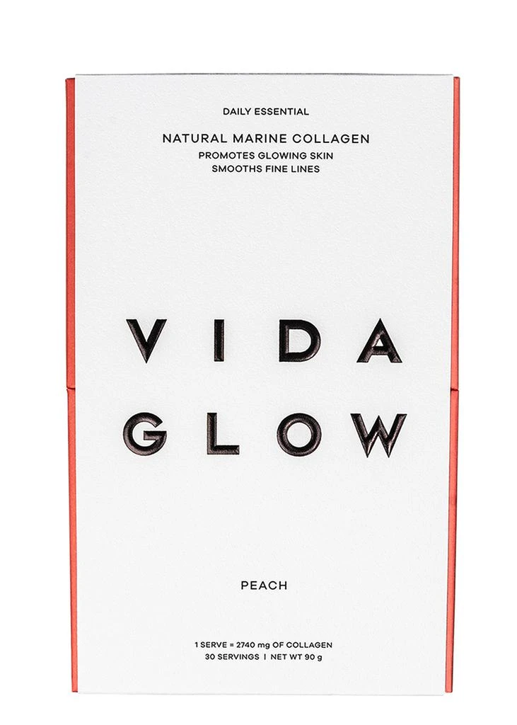 Vida Glow Natural Marine Collagen Sachets Peach 1