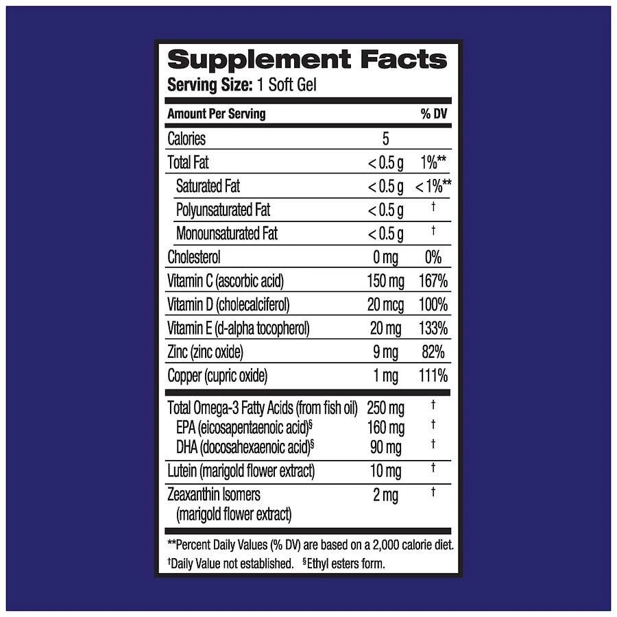 Ocuvite Eye Performance Soft Gels 2