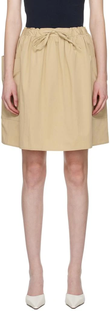 Nothing Written Beige Casali Miniskirt 1