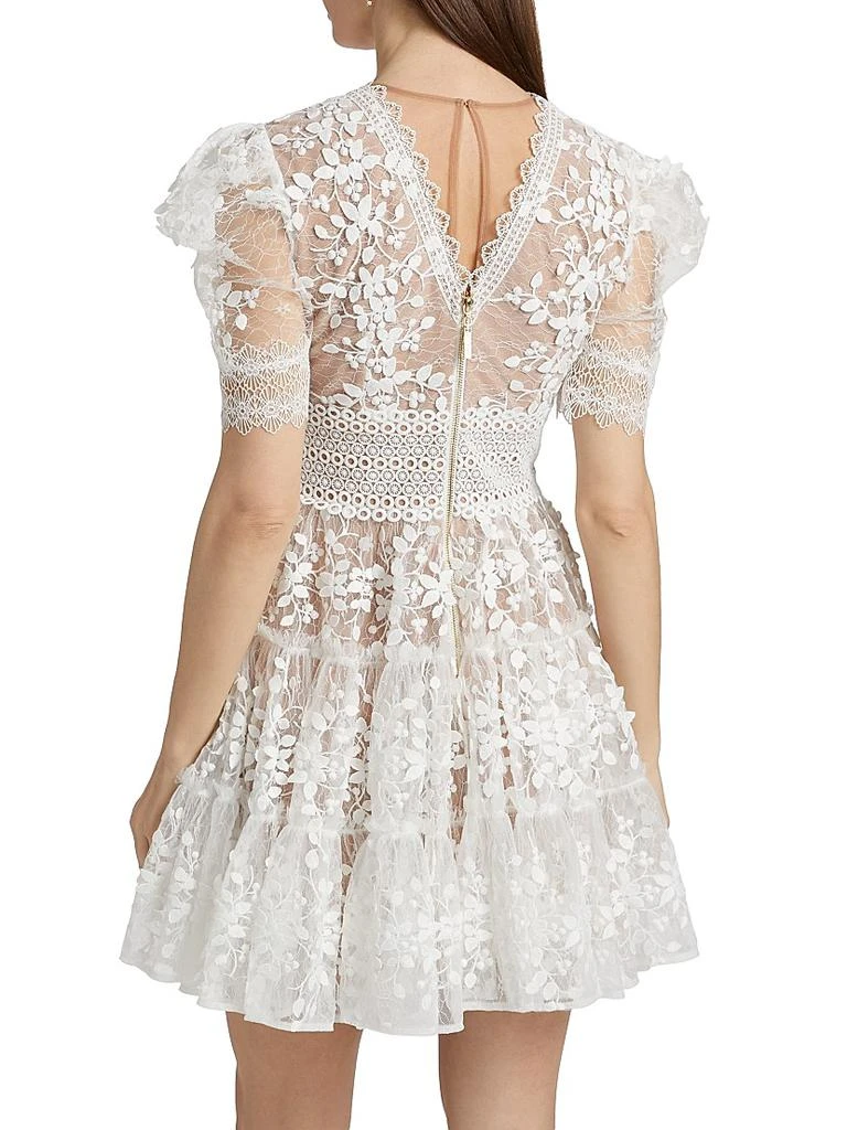 BRONX AND BANCO Megan Lace Minidress 5