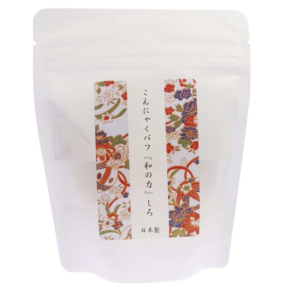 Wanochikara Konjac Puff - White by  for Women - 1 Pc Sponge - Pack of 2