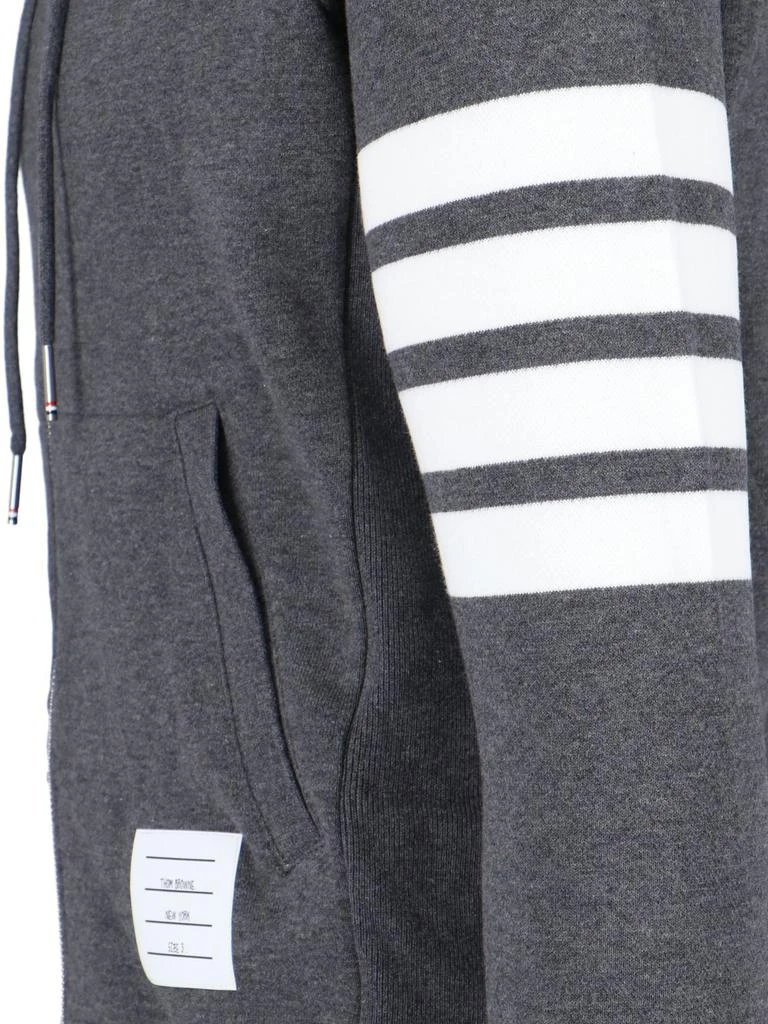 Thom Browne Thom Browne Classic Loopback 4-Bar Zip Hoodie 3