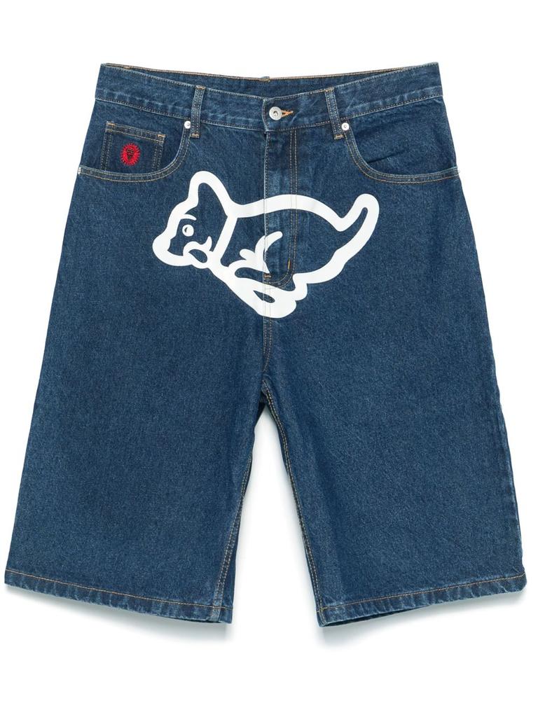 Billionaire Boys Club RUNNING PUPPT DENIM SHORTS