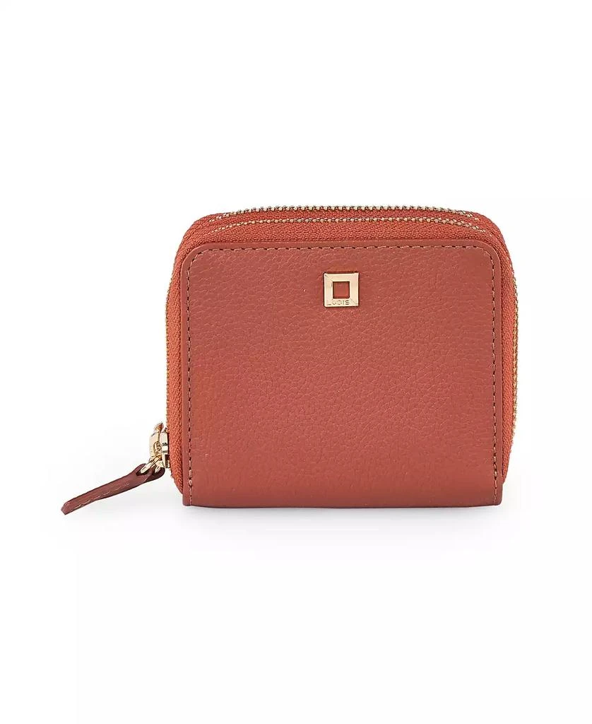 LODIS Women's Julia Double Zip Around Wallet 1