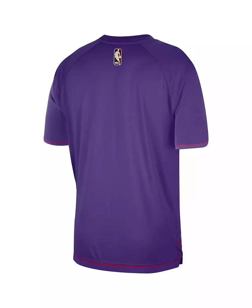 NIKE Men's Purple Toronto Raptors 2024/25 Classic Edition Pregame Shooting T-Shirt 3
